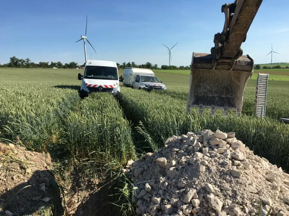 Vente de terre végétale près de Bouligny